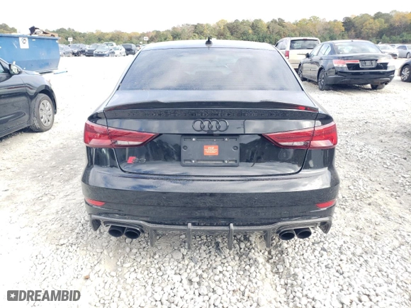 2017 Audi S3 Premium Plus with VIN WAUB1GFF3H1027626, listed as a Copart auction lot 79619064 with 40770 miles and Salvage Title. Bid and sale history available at carsss.com. Image 6.
