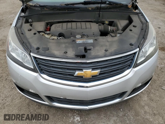 2017 Chevrolet Traverse LS with VIN 1GNKRFKD6HJ273538, listed as a Copart auction lot 57813645 with 126,396 mi miles and Non repairable. Bid and sale history available at DreamBid. Image 12.