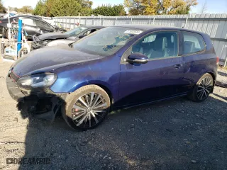 2011 Volkswagen GTI w/Sunroof with VIN WVWEV7AJ2BW204421, listed as a Copart auction lot 77502634 with 76,399 mi miles and Salvage Title. Bid and sale history available at carsss.com. Image 1.