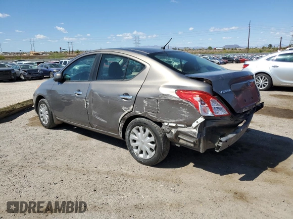 2012 Nissan Versa SV with VIN 3N1CN7AP8CL932041, listed as a Copart auction lot 53075235 with 142,265 mi miles and Salvage Title. Bid and sale history available at carsss.com. Image 2.