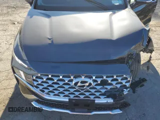 2023 Hyundai Santa Fe Hybrid Limited with VIN 5NMS5DA1XPH009646, listed as a Copart auction lot 76466614 with 3,942 mi miles and Salvage Title. Bid and sale history available at carsss.com. Image 12.