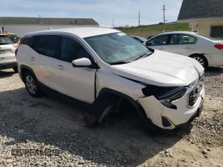 2020 GMC Terrain SLE with VIN 3GKALTEV5LL133155, listed as a Copart auction lot 53866145 with 75,168 mi miles and Salvage Title. Bid and sale history available at DreamBid. Image 4.