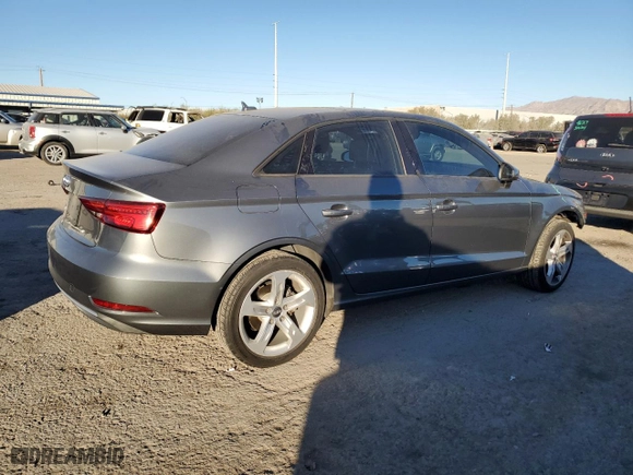 2017 Audi A3 Sedan Premium with VIN WAUAUGFFXH1036343, listed as a Copart auction lot 85329914 with 105,326 mi miles and Salvage Title. Bid and sale history available at carsss.com. Image 3.