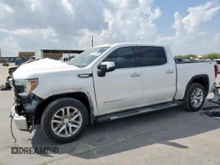 2021 GMC Sierra 1500 SLT z VIN 3GTU9DEL1MG353270, wystawiony jako Copart lot #50645605 z przebiegiem 70 013 mil mil oraz Szkoda całkowita • Salvage title. Historia ofert i sprzedaży dostępna na DreamBid. Obrazek 1.