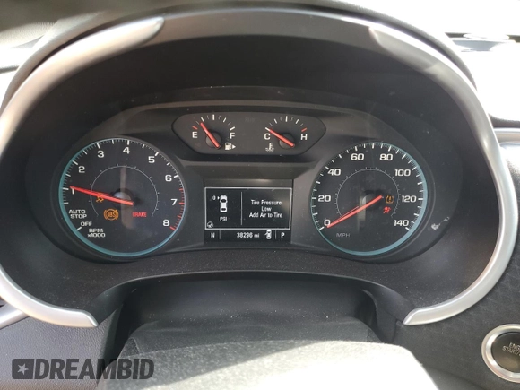 2020 Chevrolet Malibu RS with VIN 1G1ZG5ST9LF123720, listed as a Copart auction lot 49357305 with 38,296 mi miles and Salvage Title. Bid and sale history available at DreamBid. Image 9.