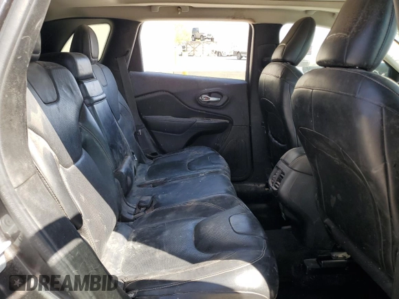 2015 Jeep Cherokee Limited with VIN 1C4PJLDS5FW607865, listed as a Copart auction lot 52909185 with 101,472 mi miles and Clean Title. Bid and sale history available at DreamBid. Image 11.