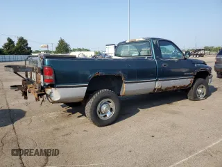 1995 Dodge 2500 z VIN 1B7KF26W1SS168770, wystawiony jako Copart lot #60176385 z przebiegiem 137 970 mil mil oraz Czysty tytuł • Clean title. Historia ofert i sprzedaży dostępna na DreamBid. Obrazek 3.