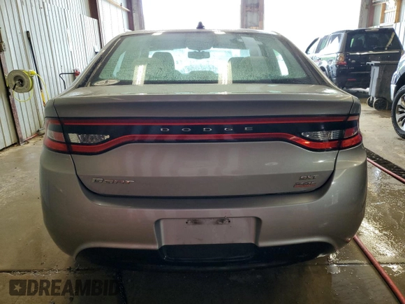 2014 Dodge Dart SXT with VIN 1C3CDFBB0ED909962, listed as a Copart auction lot 59952495 with 88,915 mi miles and Salvage title. Bid and sale history available at DreamBid. Image 6.