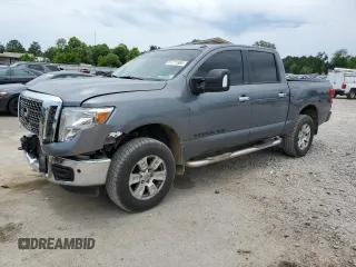 2018 Nissan Titan SV with VIN 1N6AA1E5XJN541392, listed as a Copart auction lot 57211965 with 132,280 mi miles and Salvage title. Bid and sale history available at DreamBid. Image 1.