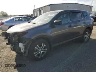 2018 Toyota RAV4 LE with VIN JTMBFREV0JJ224932, listed as a Copart auction lot 53895615 with 52,889 mi miles and Salvage Title. Bid and sale history available at DreamBid. Image 1.