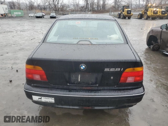 1999 BMW 5 Series 528iA with VIN WBADM6337XBY33191, listed as a Copart auction lot 82470594 with 145,691 mi miles and Non Repairable. Bid and sale history available at carsss.com. Image 6.