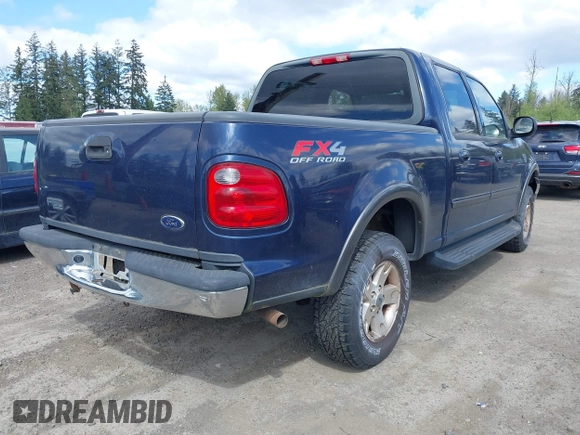 2003 Ford F-150 XLT with VIN 1FTRW08L93KD64270, listed as a IAAI auction lot 42088905 with 181,528 mi miles. Bid and sale history available at carsss.com. Image 4.