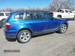 2008 BMW X3 3.0si with VIN WBXPC93448WJ17004, listed as a IAAI auction lot 41965989 with 127,556 mi miles. Bid and sale history available at carsss.com. Image 4.