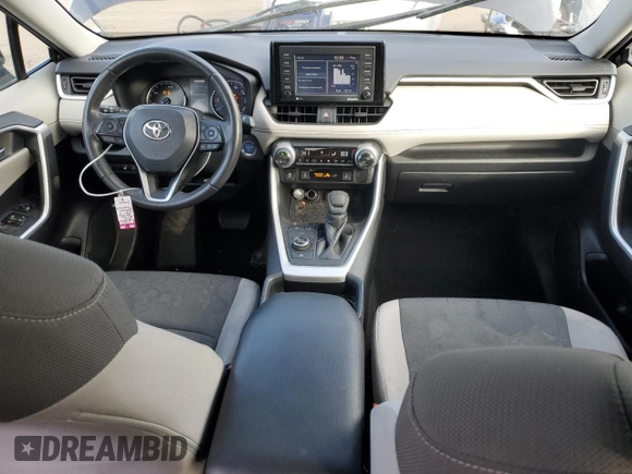 2021 Toyota RAV4 Hybrid XLE with VIN 2T3RWRFV3MW108921, listed as a Copart auction lot 43737815 with 86,795 mi miles and Salvage Title. Bid and sale history available at carsss.com. Image 8.