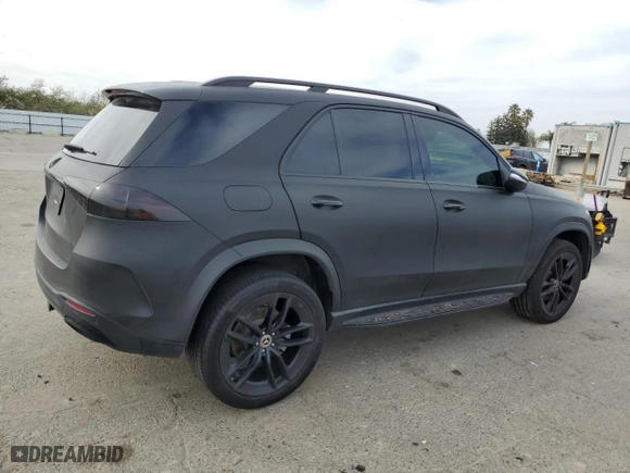 2020 Mercedes-Benz GLE with VIN 4JGFB8GB8LA177397, listed as a Copart auction lot 47389425 with 63,801 mi miles and Salvage Title. Bid and sale history available at carsss.com. Image 3.
