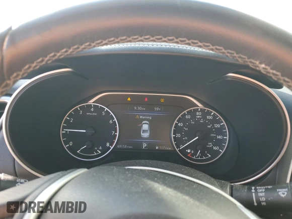2018 Nissan Maxima SL with VIN 1N4AA6AP3JC403234, listed as a Copart auction lot 50927075 with 69,158 mi miles and Salvage title. Bid and sale history available at DreamBid. Image 9.