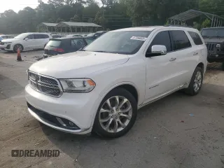 2018 Dodge Durango Citadel with VIN 1C4RDHEG0JC290322, listed as a Copart auction lot 57356605 with 177,178 mi miles and Salvage title. Bid and sale history available at DreamBid. Image 1.