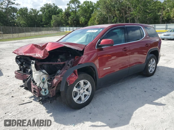 2019 GMC Acadia SLE with VIN 1GKKNKLA0KZ137582, listed as a Copart auction lot 51062845 with 94,537 mi miles and Non Repairable. Bid and sale history available at carsss.com. Image 1.