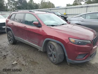 2019 Jeep Cherokee Altitude with VIN 1C4PJLLXXKD373662, listed as a Copart auction lot 42170685 with 0 mi miles and Salvage Title. Bid and sale history available at carsss.com. Image 4.