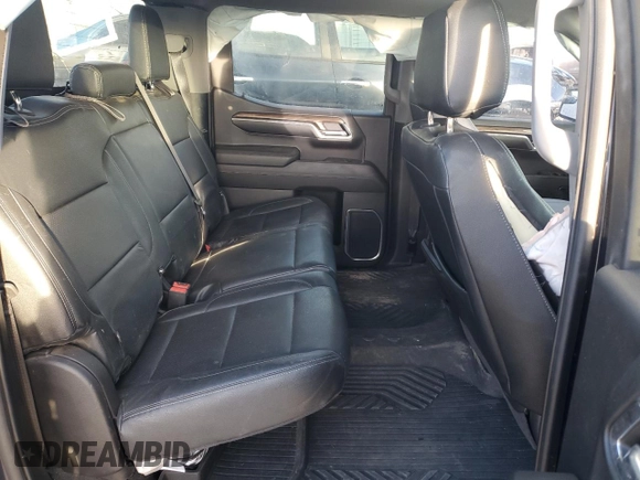 2023 Chevrolet Silverado 1500 RST with VIN 3GCUDEED9PG357715, listed as a Copart auction lot 48953515 with 33,845 mi miles and Salvage Title. Bid and sale history available at DreamBid. Image 10.