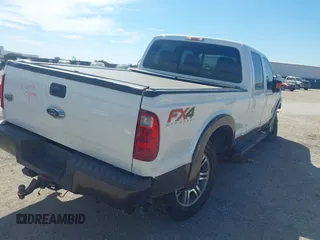2015 Ford Super Duty F-250 SRW Lariat with VIN 1FT7W2BT0FEB68815, listed as a IAAI auction lot 41574350 with 162,905 mi miles. Bid and sale history available at carsss.com. Image 4.