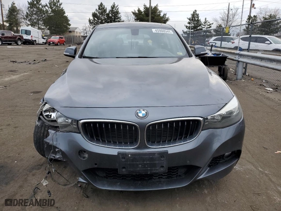 2016 BMW 3 Series Gran Turismo 328i xDrive with VIN WBA8Z5C50GG500347, listed as a Copart auction lot 45960544 with 69,008 mi miles. Bid and sale history available at carsss.com. Image 5.
