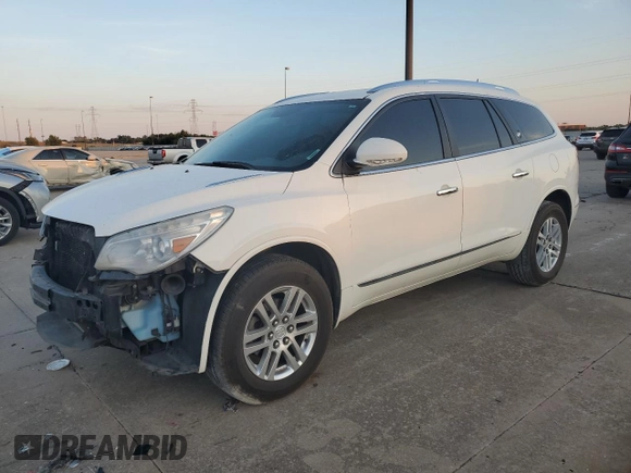 2014 Buick Enclave Convenience with VIN 5GAKRAKD8EJ354808, listed as a Copart auction lot 76409654 with 195,972 mi miles and Salvage Title. Bid and sale history available at carsss.com. Image 1.