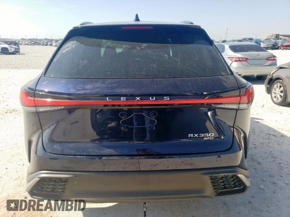 2023 Lexus RX 350 z VIN 2T2BAMCA6PC003109, wystawiony jako Copart lot #56751345 z przebiegiem 20 508 mil mil oraz Szkoda całkowita • Salvage title. Historia ofert i sprzedaży dostępna na DreamBid. Obrazek 6.