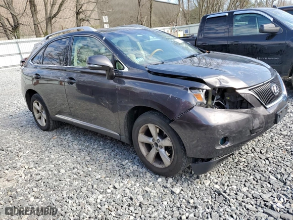 2010 Lexus RX 350 with VIN 2T2BK1BA1AC060063, listed as a Copart auction lot 54510135 with 258,964 mi miles and Clean Title. Bid and sale history available at carsss.com. Image 4.