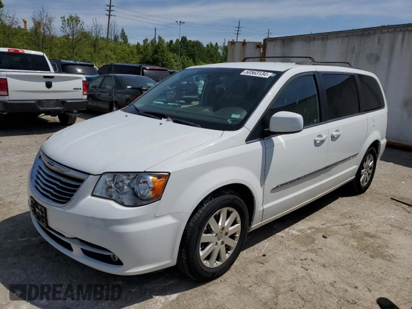 2015 Chrysler Town & Country Touring with VIN 2C4RC1BGXFR645428, listed as a Copart auction lot 50563134 with 113,417 mi miles and Clean Title. Bid and sale history available at carsss.com. Image 1.