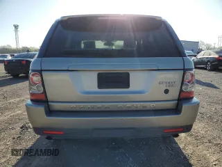 2010 Land Rover Range Rover Sport HSE LUX with VIN SALSK2D4XAA244433, listed as a Copart auction lot 52033615 with 87,854 mi miles and Clean Title. Bid and sale history available at carsss.com. Image 6.