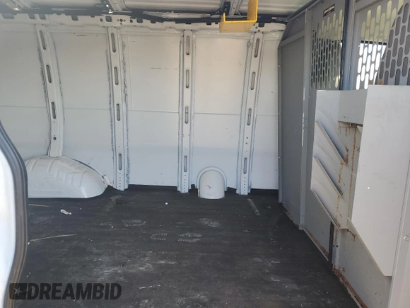 2019 Chevrolet Express Cargo Van with VIN 1GCWGAFGXK1203748, listed as a Copart auction lot 84944724 with 153,908 mi miles and Non Repairable. Bid and sale history available at carsss.com. Image 11.
