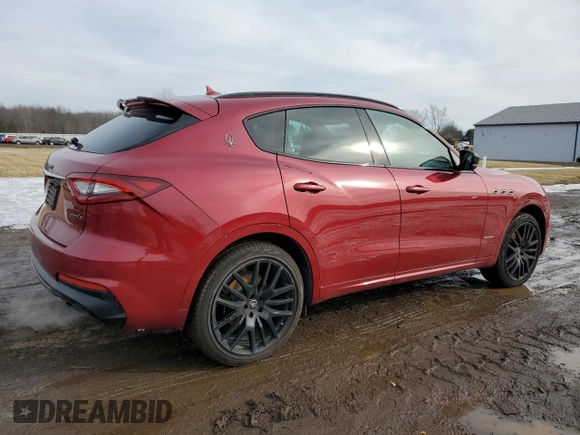 2020 Maserati Levante GranSport with VIN ZN661XUS6LX343661, listed as a Copart auction lot 45470285 with 27,099 mi miles and Salvage Title. Bid and sale history available at carsss.com. Image 3.