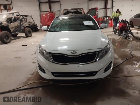 2015 Kia Optima SXL Turbo with VIN 5XXGR4A67FG395283, listed as a IAAI auction lot 41277314 with 171,473 mi miles and . Bid and sale history available at DreamBid. Image 13.