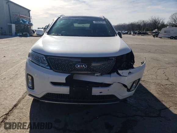 2014 Kia Sorento SX with VIN 5XYKWDA75EG487675, listed as a Copart auction lot 49049185 with 184,150 mi miles and Salvage Title. Bid and sale history available at carsss.com. Image 5.