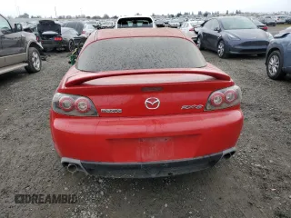 2005 Mazda RX-8 with VIN JM1FE17N050160633, listed as a Copart auction lot 43819245 with 88,404 mi miles and Clean Title. Bid and sale history available at carsss.com. Image 6.