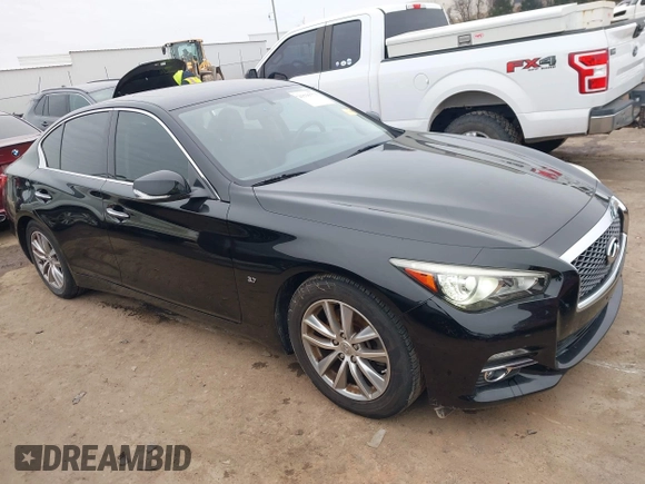 2014 Infiniti Q50 with VIN JN1BV7AP7EM691187, listed as a IAAI auction lot 41535773 with 82,148 mi miles and . Bid and sale history available at DreamBid. Image 13.