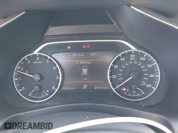 2017 Nissan Murano S with VIN 5N1AZ2MG9HN116580, listed as a IAAI auction lot 42091317 with 74,164 mi miles and . Bid and sale history available at DreamBid. Image 7.