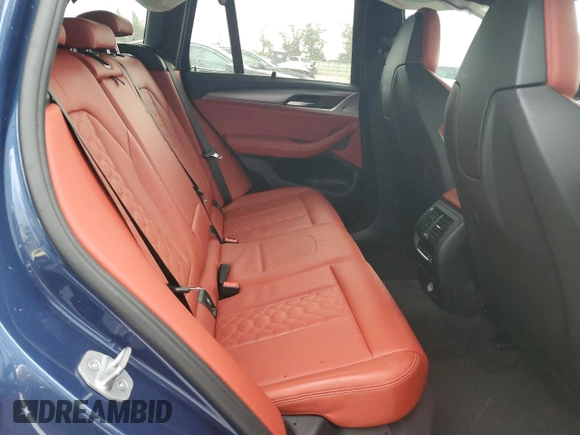 2020 BMW X3 M Competition with VIN 5YMTS0C06LLT11106, listed as a Copart auction lot 72803964 with 49,679 mi miles and Salvage Title. Bid and sale history available at carsss.com. Image 11.