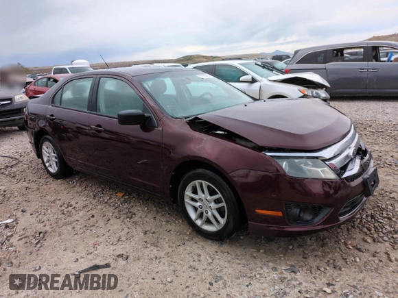 2011 Ford Fusion S with VIN 3FAHP0GA8BR240077, listed as a Copart auction lot 51020895 with 98,055 mi miles and Salvage Title. Bid and sale history available at carsss.com. Image 4.