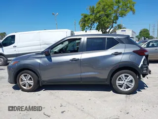 2023 Nissan Kicks S with VIN 3N1CP5BV5PL552026, listed as a IAAI auction lot 41882997 with 16,623 mi miles. Bid and sale history available at carsss.com. Image 15.