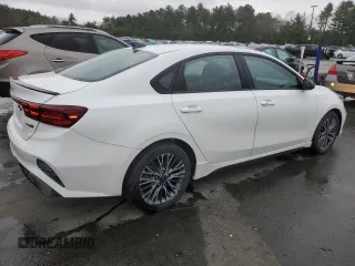 2023 Kia Forte GT-Line with VIN 3KPF54AD0PE546397, listed as a Copart auction lot 49877095 with 21,940 mi miles and Salvage Title. Bid and sale history available at carsss.com. Image 3.