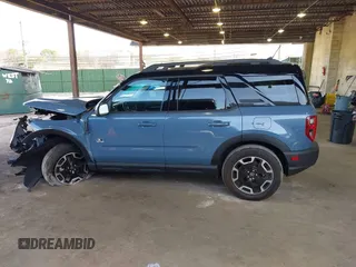 2024 Ford Bronco Sport Outer Banks z VIN 3FMCR9C61RRF73716, wystawiony jako IAAI lot #41914834 z przebiegiem 1 295 mil mil oraz . Historia ofert i sprzedaży dostępna na DreamBid. Obrazek 15.