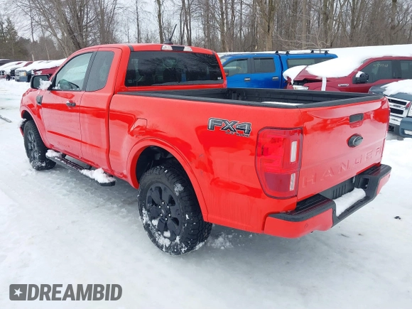 2021 Ford Ranger XL z VIN 1FTER1FH6MLD72767, wystawiony jako IAAI lot #41472615 z przebiegiem 64 130 mil mil oraz . Historia ofert i sprzedaży dostępna na DreamBid. Obrazek 3.