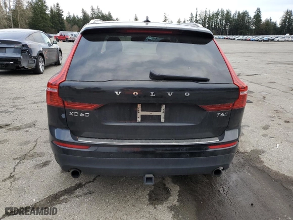 2018 Volvo XC60 Momentum with VIN YV4A22RK2J1020760, listed as a Copart auction lot 46124075 with 56,502 mi miles and Salvage Title. Bid and sale history available at carsss.com. Image 6.