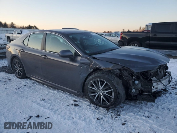 2021 Toyota Camry SE Nightshade with VIN 4T1G11AK1MU542672, listed as a Copart auction lot 41810525 with 0 mi miles and Salvage Title. Bid and sale history available at carsss.com. Image 4.