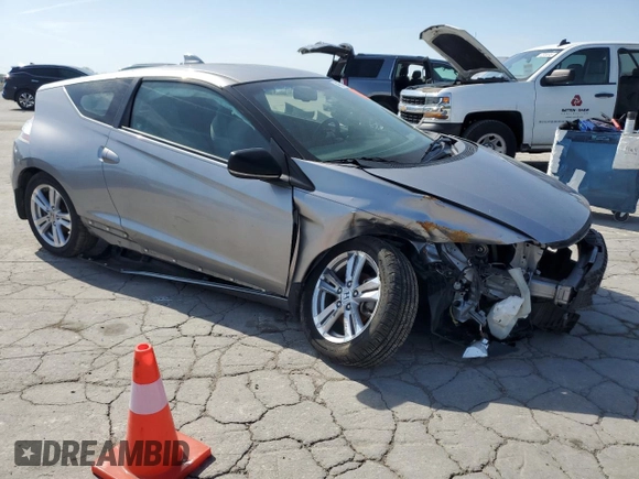 2011 Honda CR-Z EX with VIN JHMZF1D68BS002921, listed as a Copart auction lot 48571125 with 90,337 mi miles and Clean Title. Bid and sale history available at carsss.com. Image 4.
