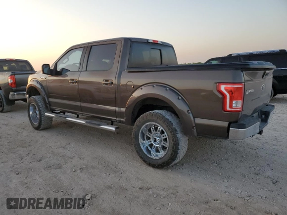 2015 Ford F-150 XL with VIN 1FTEW1CF5FKE08517, listed as a Copart auction lot 52567865 with 99,904 mi miles and Salvage title. Bid and sale history available at DreamBid. Image 2.