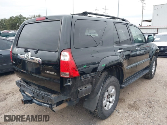 2007 Toyota 4Runner SR5 with VIN JTEZU14R078067697, listed as a IAAI auction lot 41310777 with 228,694 mi miles and . Bid and sale history available at DreamBid. Image 4.