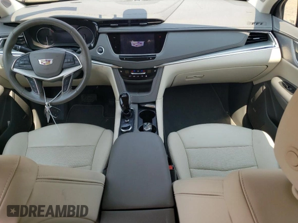 2023 Cadillac XT5 FWD Premium Luxury with VIN 1GYKNCR44PZ169259, listed as a Copart auction lot 66371794 with 13,319 mi miles and Salvage Title. Bid and sale history available at carsss.com. Image 8.